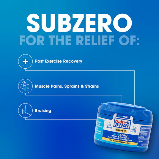 SubZero Forte+ Joint & Muscle Pain Relief Cream 70g