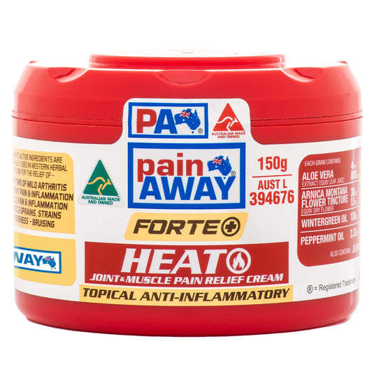 Pain Away Forte+ Heat Joint & Muscle Pain Relief Cream 150G
