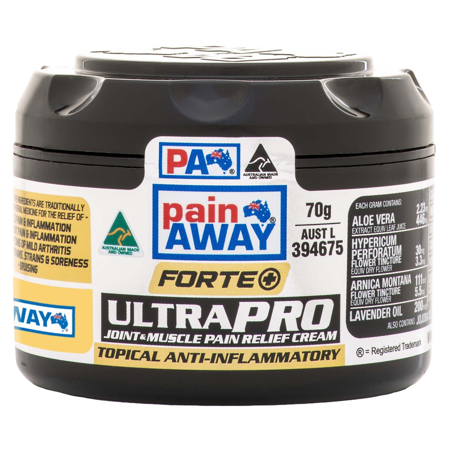 PAIN AWAY FORTE+ ULTRA PRO JOINT & MUSCLE PAIN RELIEF CREAM 70G